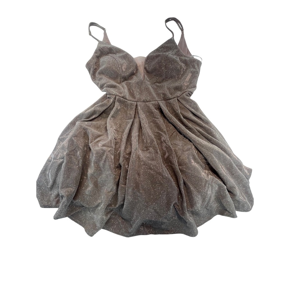 Sparkly Party Dress Sleeveless Silver Gray Mini Cocktail Homecoming Formal Women